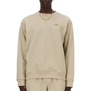 Bluza New Balance MT41506SOT - beżowa