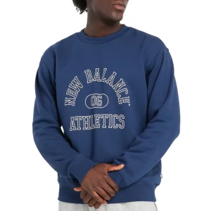 Bluza New Balance MT43507NNY - granatowa