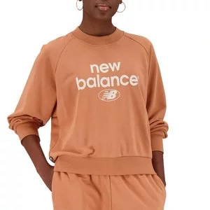 Bluza New Balance WT31508SEI - pomarańczowa