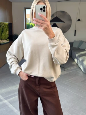 Bluza Nieocieplana Beżowa Boxy ClothStore