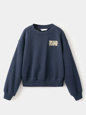 Bluza Nirvana granatowy - Dzieci - lata - MANGO KIDS