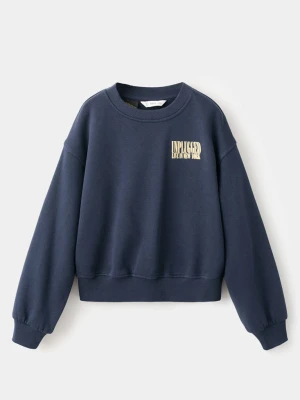 Bluza Nirvana granatowy - Dzieci - lata - MANGO KIDS