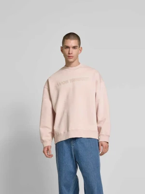 Bluza o kroju oversized z bawełny Won Hundred Różowy