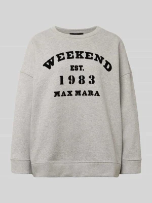Bluza o kroju oversized z czystej bawełny Weekend Max Mara
