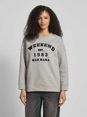 Bluza o kroju oversized z czystej bawełny Weekend Max Mara