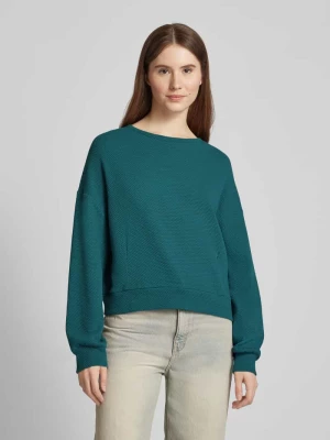 Bluza o kroju oversized z fakturowanym wzorem model ‘Bubble’ QS