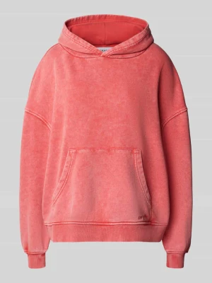 Bluza o kroju oversized z kapturem i kieszenią kangurką model ‘Cherish’ OH APRIL
