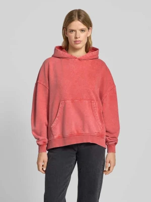 Bluza o kroju oversized z kapturem i kieszenią kangurką model ‘Cherish’ OH APRIL