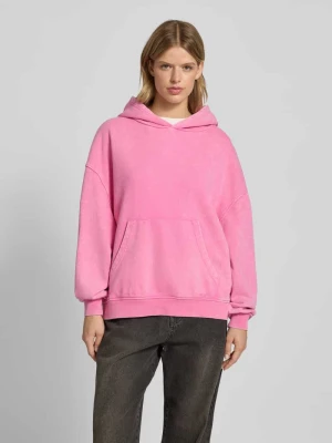 Bluza o kroju oversized z kapturem i kieszenią kangurką model ‘Cherish’ OH APRIL