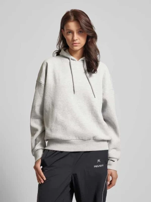 Zdjęcie produktu Bluza o kroju oversized z kapturem i prążkowanymi wykończeniami Review