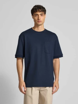 Bluza o kroju oversized z kieszenią na piersi lindbergh