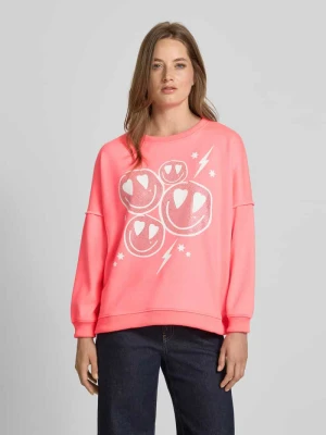 Bluza o kroju oversized z mieszanki bawełny miss goodlife