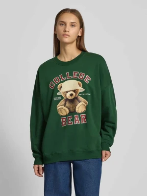 Bluza o kroju oversized z mieszanki bawełny model ‘BILA’ Only