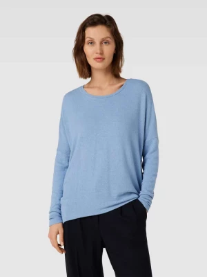 Bluza o kroju oversized z mieszanki wiskozy model ‘Biara’ Soyaconcept
