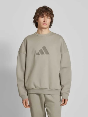 Bluza o kroju oversized z nadrukiem z logo adidas Sportswear