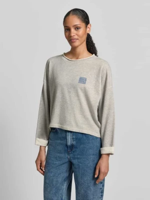 Bluza o kroju oversized z nadrukiem z logo American vintage