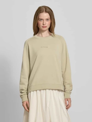 Bluza o kroju oversized z nadrukiem z logo Marc O'Polo DENIM