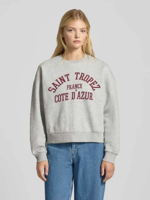 Bluza o kroju oversized z nadrukiem z logo model ‘MERLE’ JJXX