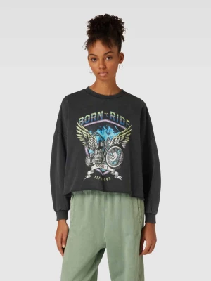 Bluza o kroju oversized z nadrukiem z motywem model ‘LUCINDA’ Only