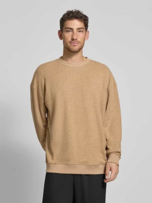 Bluza o kroju oversized z naszywką z logo Scotch & Soda Camel