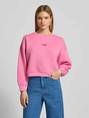 Bluza o kroju oversized z okrągłym dekoltem LANIUS