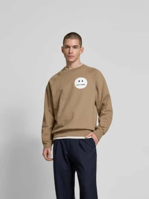 Bluza o kroju oversized z raglanowymi rękawami Wood Wood
