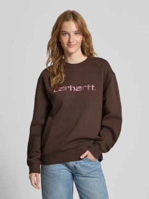 Bluza o kroju oversized z wyhaftowanym logo Carhartt Work In Progress