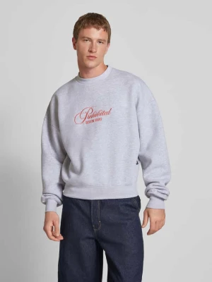 Bluza o kroju oversized z wyhaftowanym logo PROHIBITED