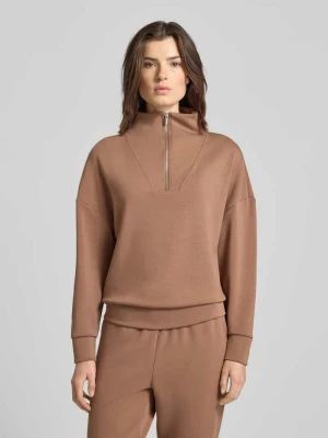 Bluza o kroju oversized z zapinanym kołnierzem FYNCH-HATTON