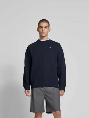 Bluza o kroju oversized ze stójką Wood Wood