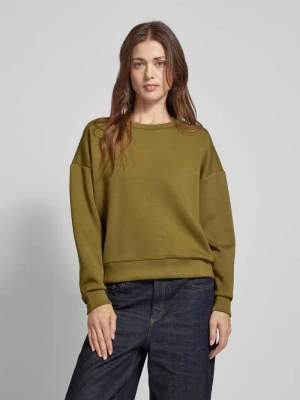 Bluza o kroju oversized ze szwami działowymi model ‘SIF’ Vila