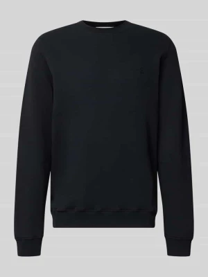 Bluza o kroju regular fit z czystej bawełny model 'BAARO' ARMEDANGELS Czarny