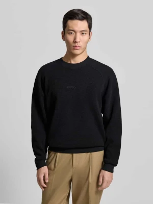 Bluza o kroju regular fit z czystej bawełny model „DAFFLYN” HUGO