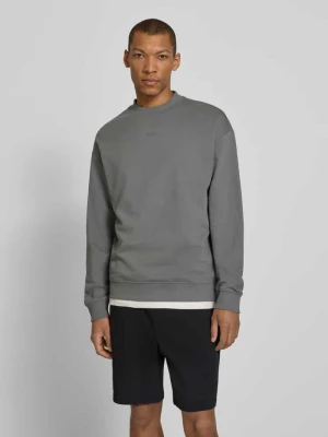 Bluza o kroju regular fit z czystej bawełny model 'DAPOCREW' HUGO
