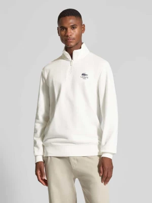 Bluza o kroju regular fit z czystej bawełny model ‘HERITAGE’ Lacoste