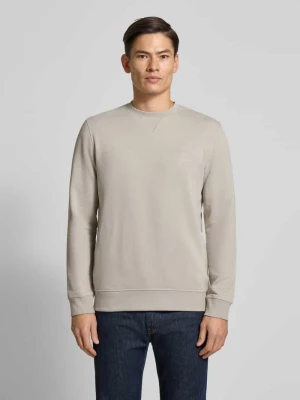 Bluza o kroju regular fit z czystej bawełny model "WESTART" Boss Orange