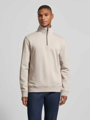 Bluza o kroju regular fit z czystej bawełny model ‘ZETRUST’ Boss Orange