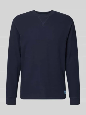 Bluza o kroju regular fit z czystej bawełny Scotch & Soda Granatowy