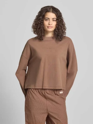 bluza o kroju regular fit z detal z logo OH APRIL