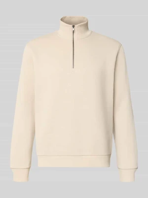 bluza o kroju regular fit z dodatkiem bawełny model 'Bradley' Jack&Jones Beżowy