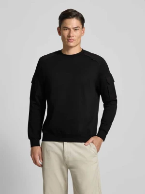 Bluza o kroju regular fit z dodatkiem wiskozy model ‘In’ Antony Morato