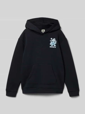 Bluza o kroju regular fit z kapturem i nadrukiem z logo model ‘Brush’ Roxy