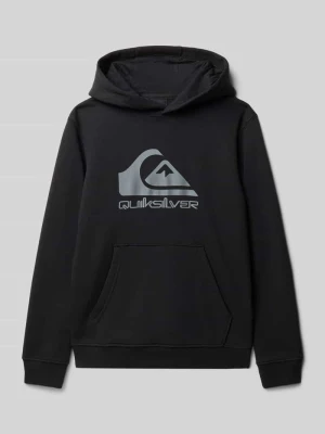 Bluza o kroju regular fit z kapturem i nadrukiem z logo model ‘Youth’ Quiksilver