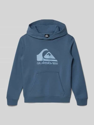 Bluza o kroju regular fit z kapturem i nadrukiem z logo model ‘Youth’ Quiksilver