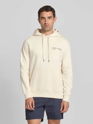 Bluza o kroju regular fit z kapturem i nadrukiem z motywem Tommy Hilfiger