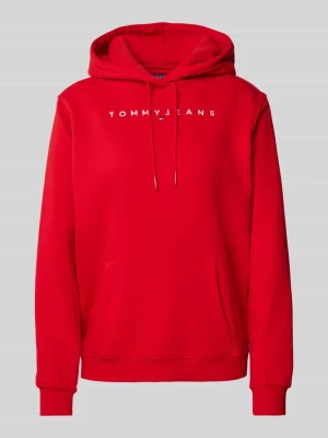 Bluza o kroju regular fit z kapturem i wyhaftowanym logo Tommy Jeans