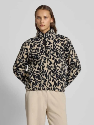 Bluza o kroju regular fit z kołnierzem i wzorem na całej powierzchni model ‘NEW DALLAS’ Only