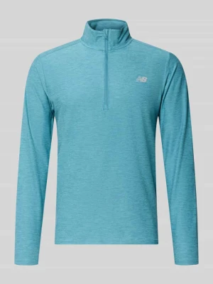Bluza o kroju regular fit z kołnierzem zapinanym New Balance
