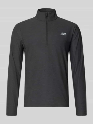 Bluza o kroju regular fit z kołnierzem zapinanym New Balance