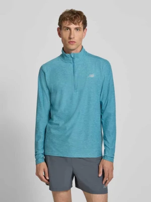 Bluza o kroju regular fit z kołnierzem zapinanym New Balance